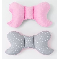 Anti-shock vankúšový motýľ - MINKY - Hviezdičky/ružová +19,00€